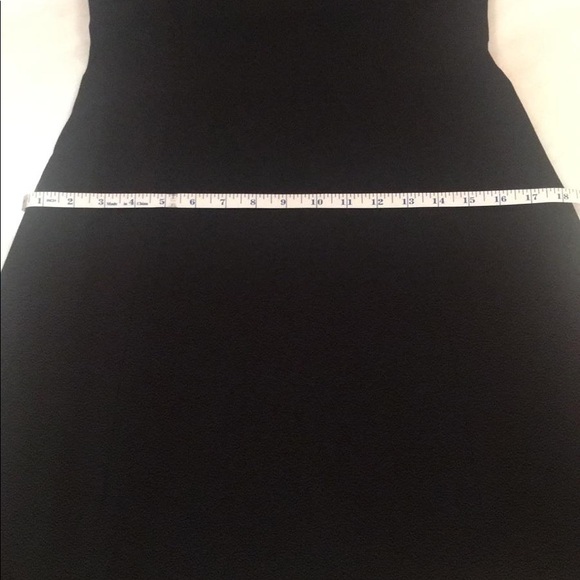 Kate Spade bow tie crepe dress a-line black white - Picture 9 of 9